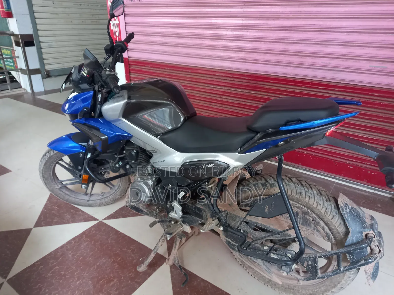 নতুন হিরো এক্সট্রিম ১২৫আর ২০২৬ নীল