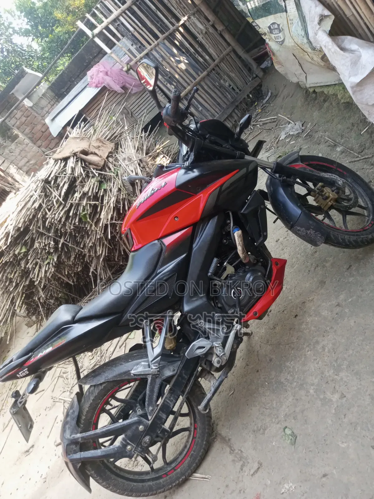 বাজাজ পালসার এনএস ১৬০ ২০১৯ লাল