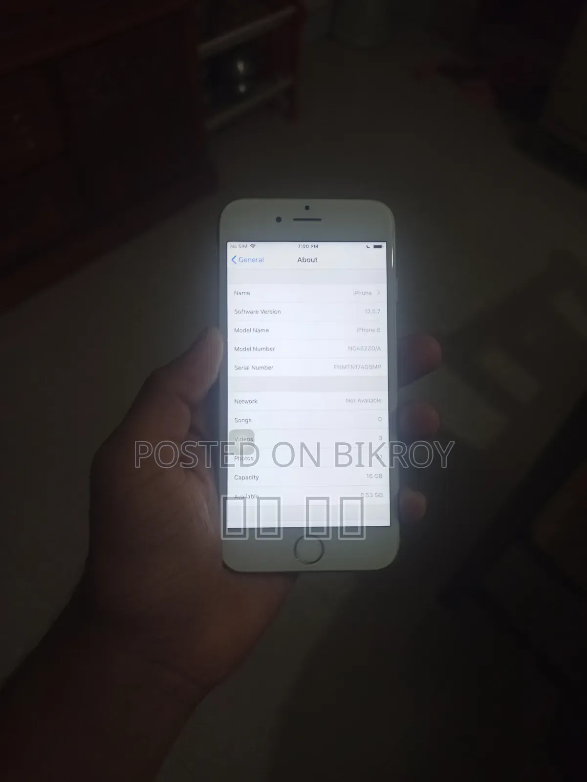 Apple iPhone 6 16 GB Silver