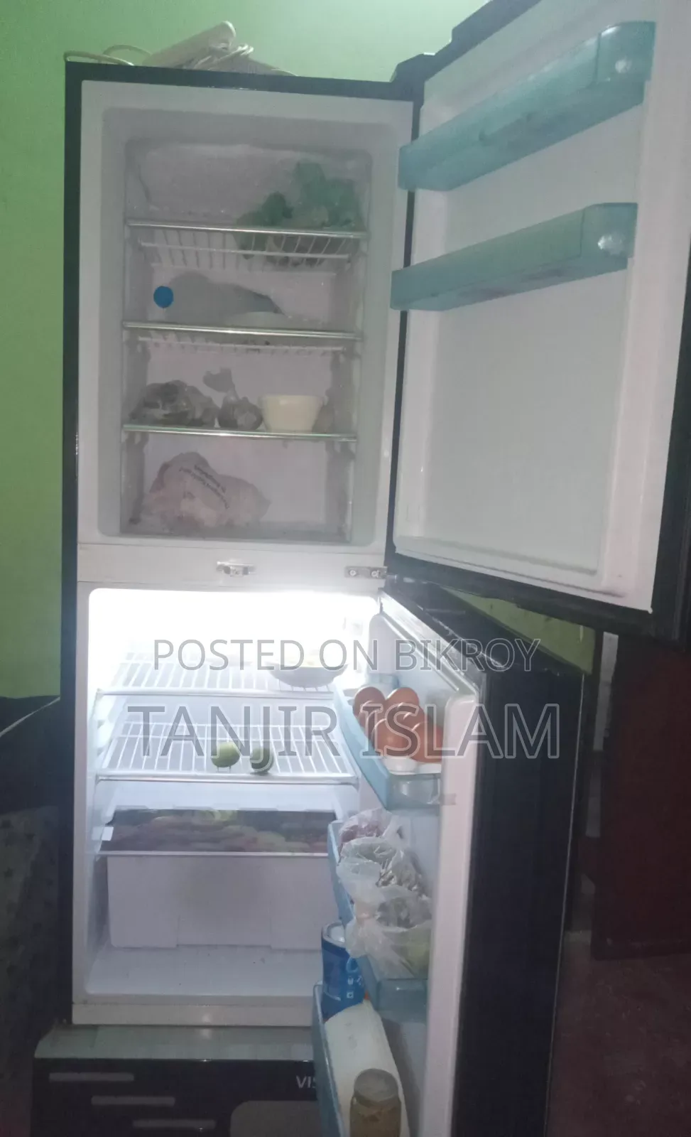 Vision Refrigerator, Model: VIS-217L