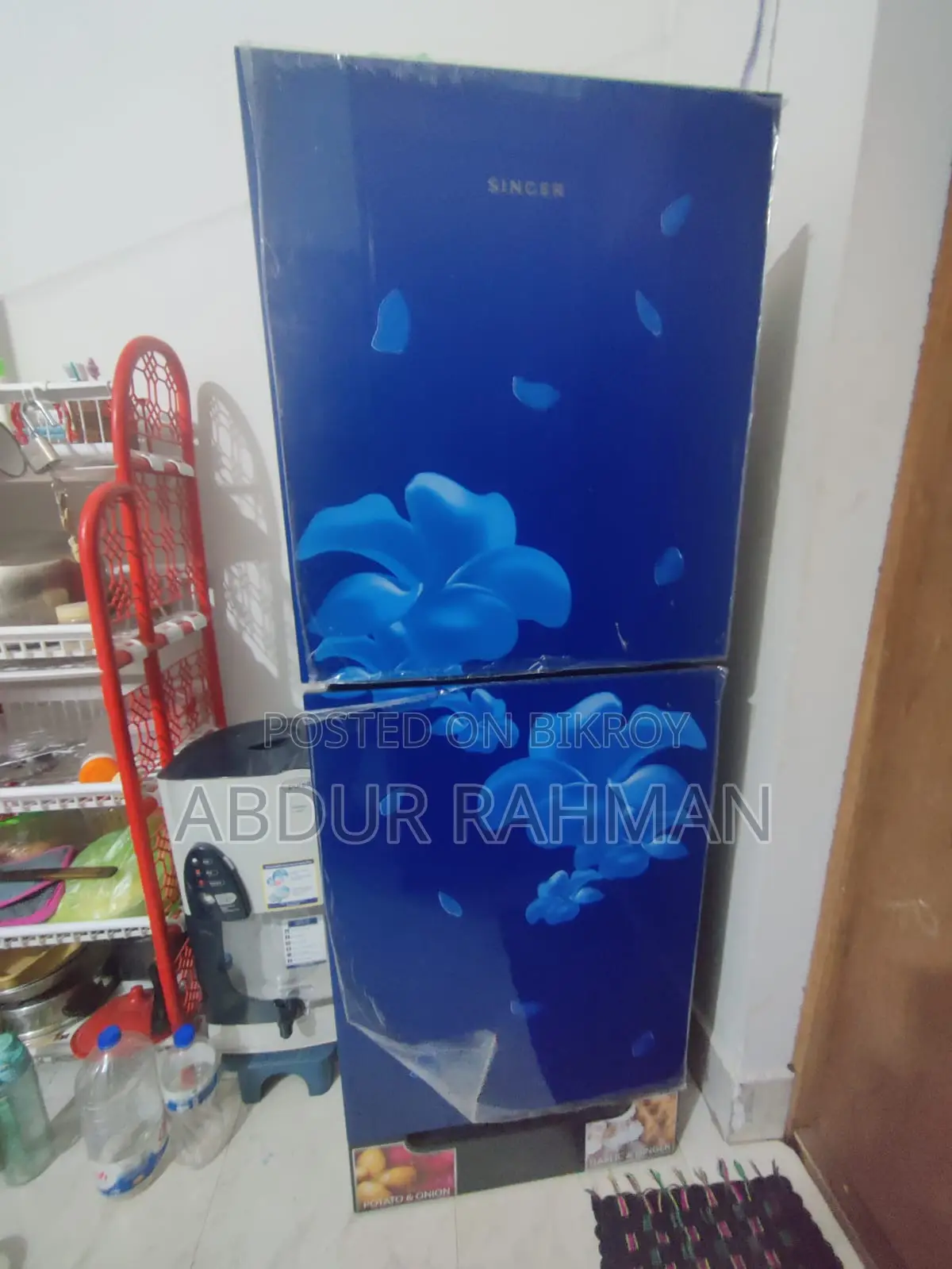 সিঙ্গার ফ্রিজ ১৮০ লিটার ব্লু গ্লাস