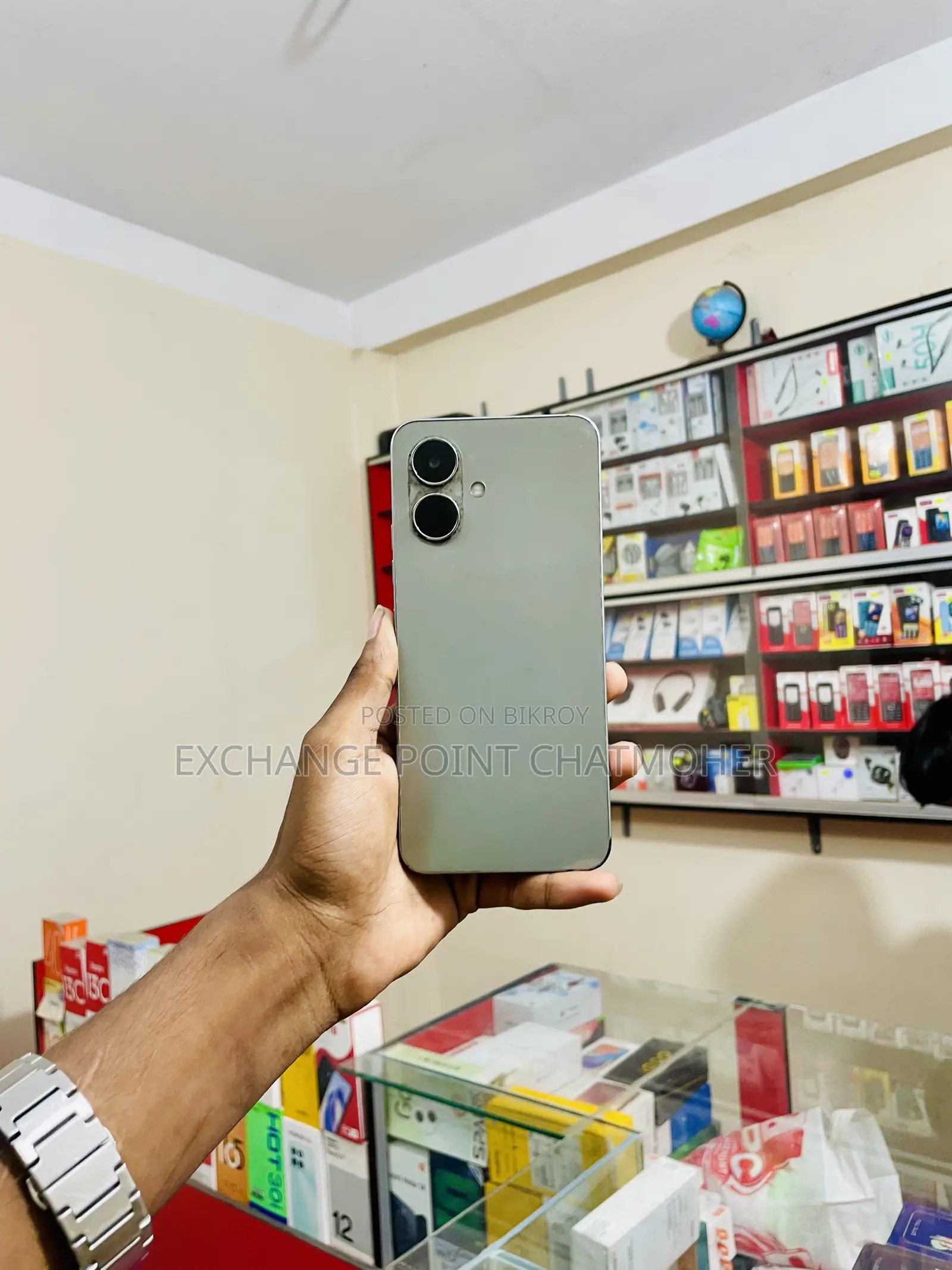 টেকনো স্পার্ক গো ৩ ৬৪ জিবি সিলভার