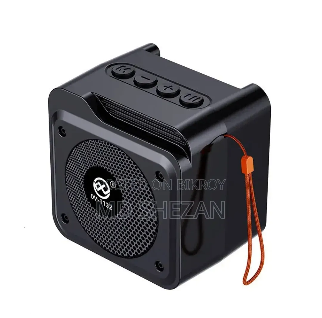 DV-1132 Mini Pure Bass Wireless Bluetooth Speaker Portable USB, TF