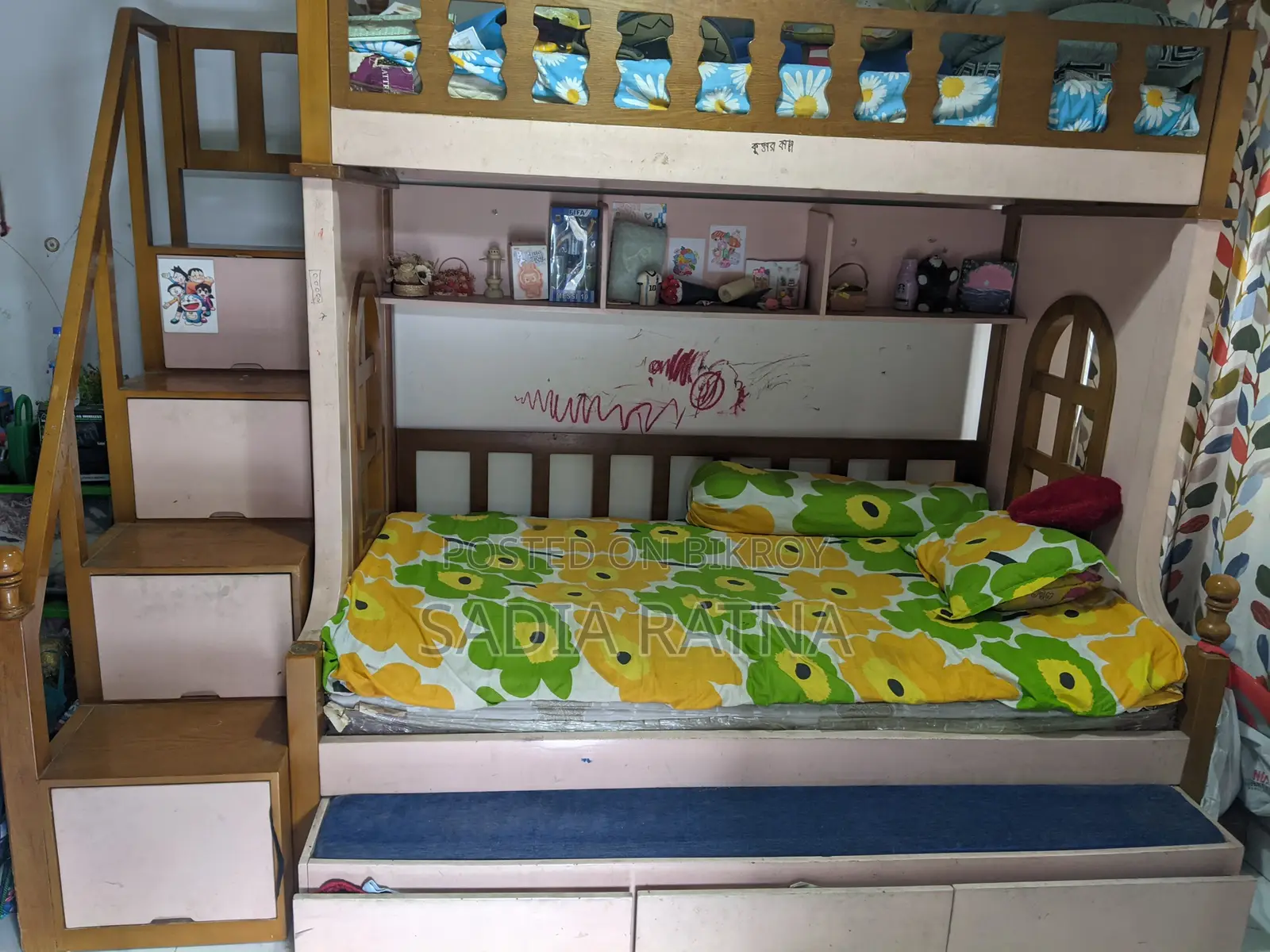 Bunk Bed and Bed Frame