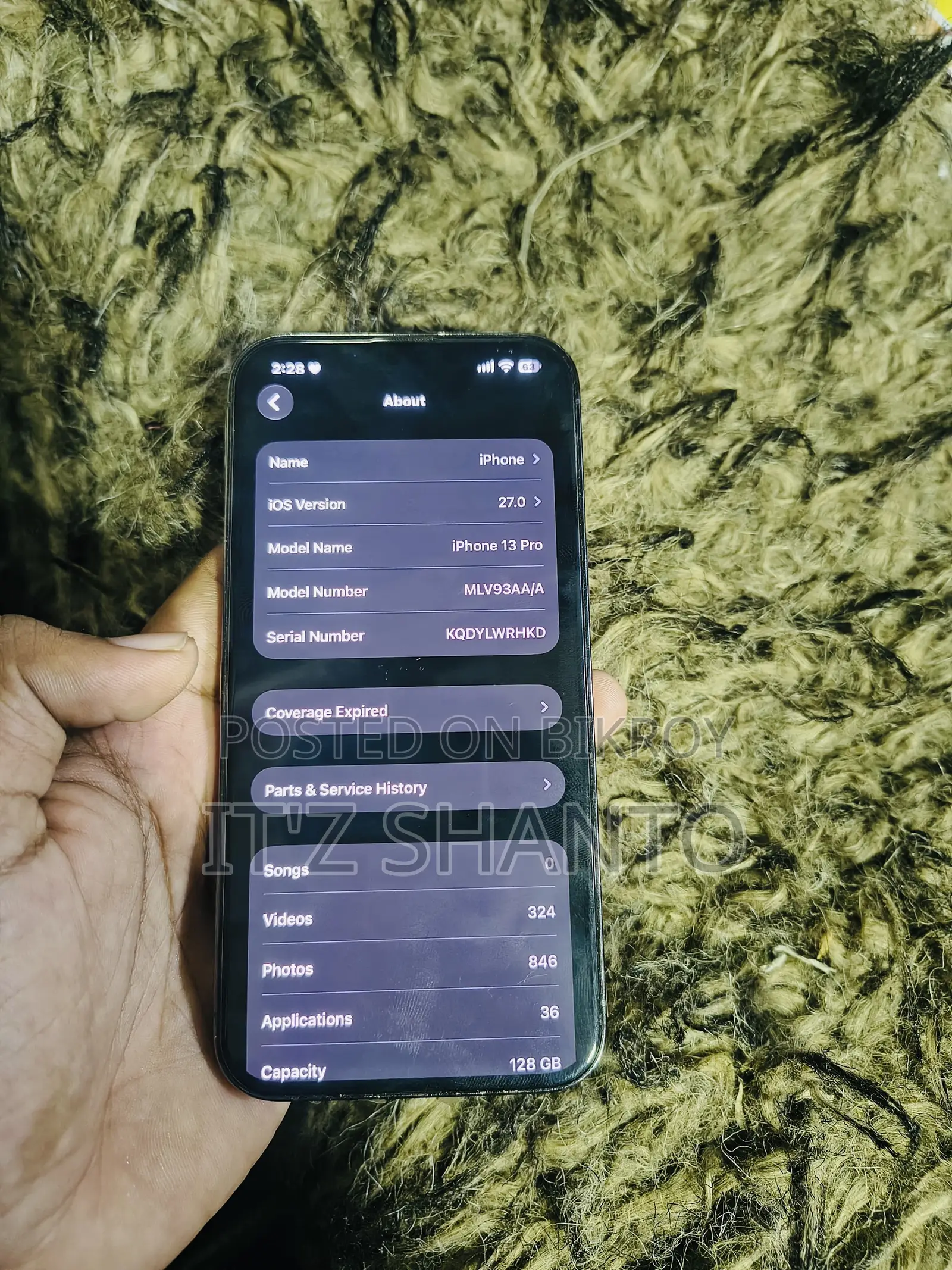 Apple iPhone 13 Pro 128 GB Black