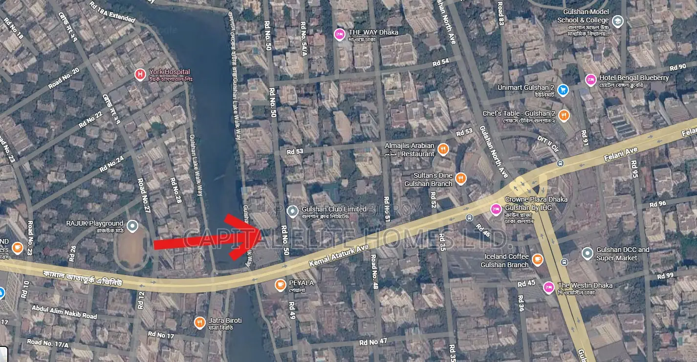 20 Katha Lake Side Commercial Plot