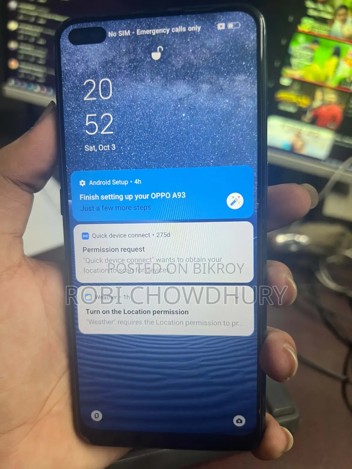 Oppo A93 128 GB Blue