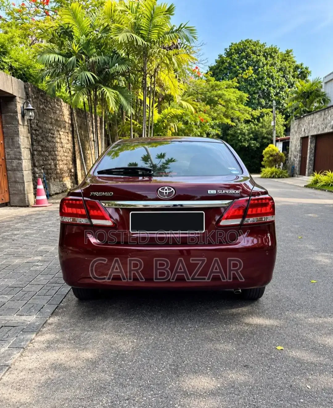 Toyota Premio 1.5 Front-Wheel Drive 2017 Maroon