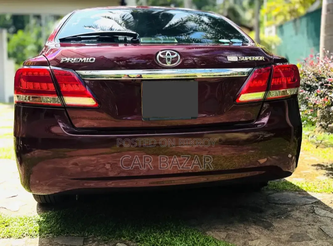 Toyota Premio 1.5 Front-Wheel Drive 2017 Maroon