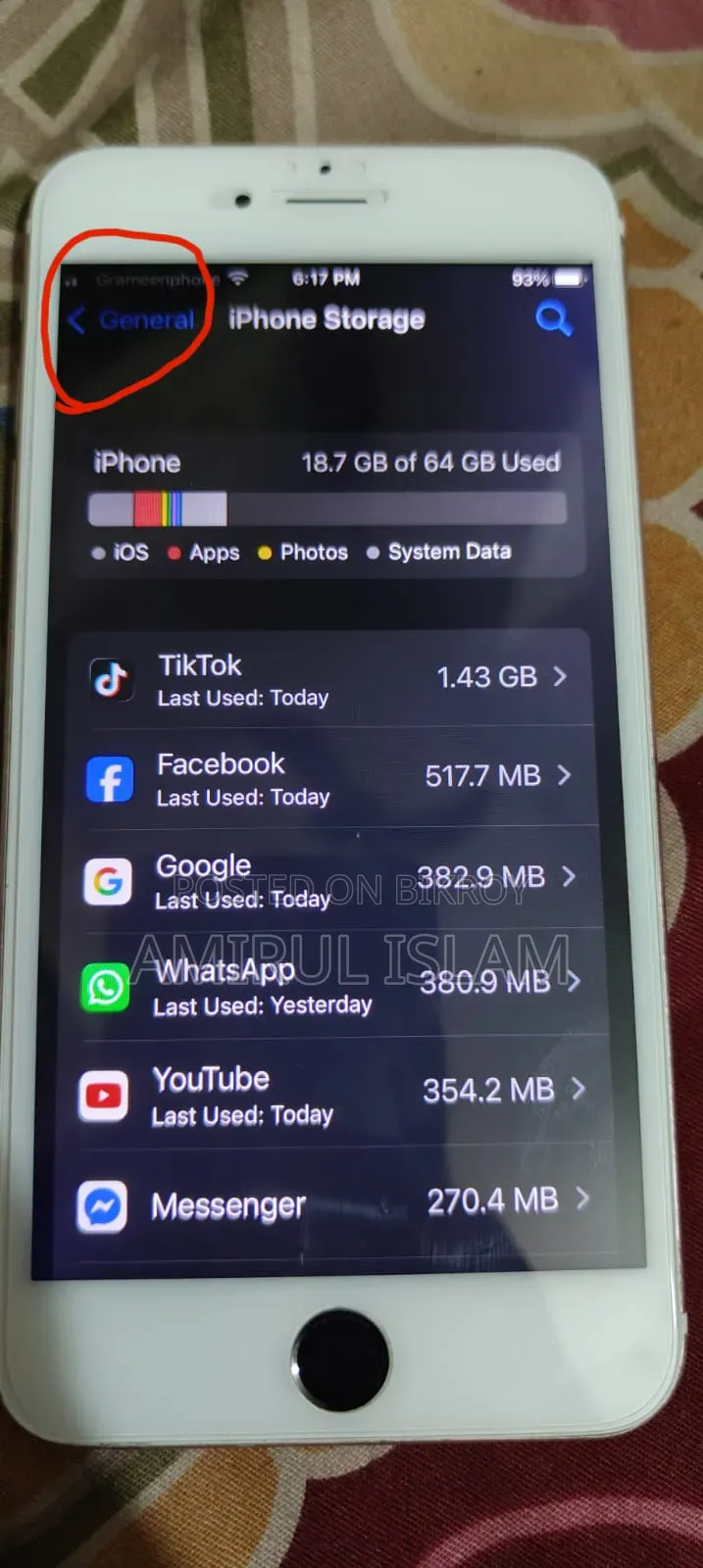 Apple iPhone 6s Plus 64 GB Rose Gold