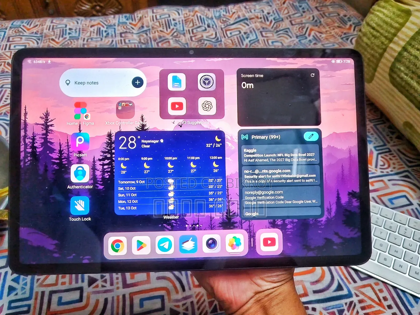 Honor Pad 8 128 GB Blue