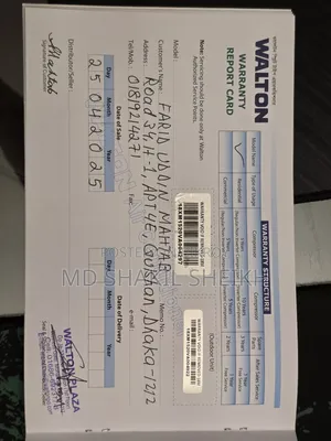 Walton 1.5 Ton Split AC বিক্রি হবে