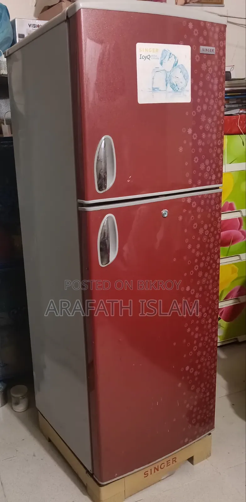 সিঙ্গার ১২ সেফটির ফ্রিজ বিক্রি হবে