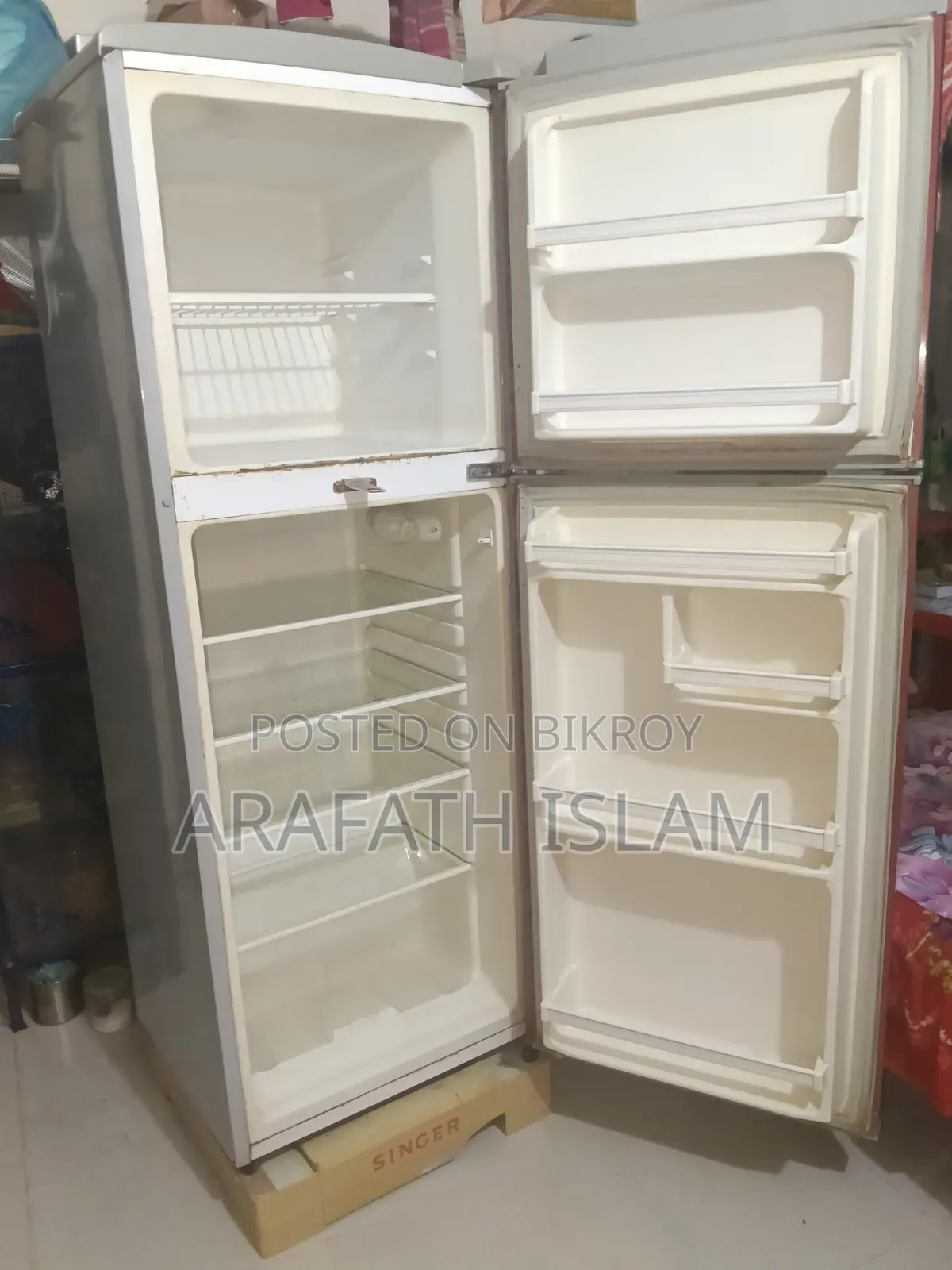 সিঙ্গার ১২ সেফটির ফ্রিজ বিক্রি হবে