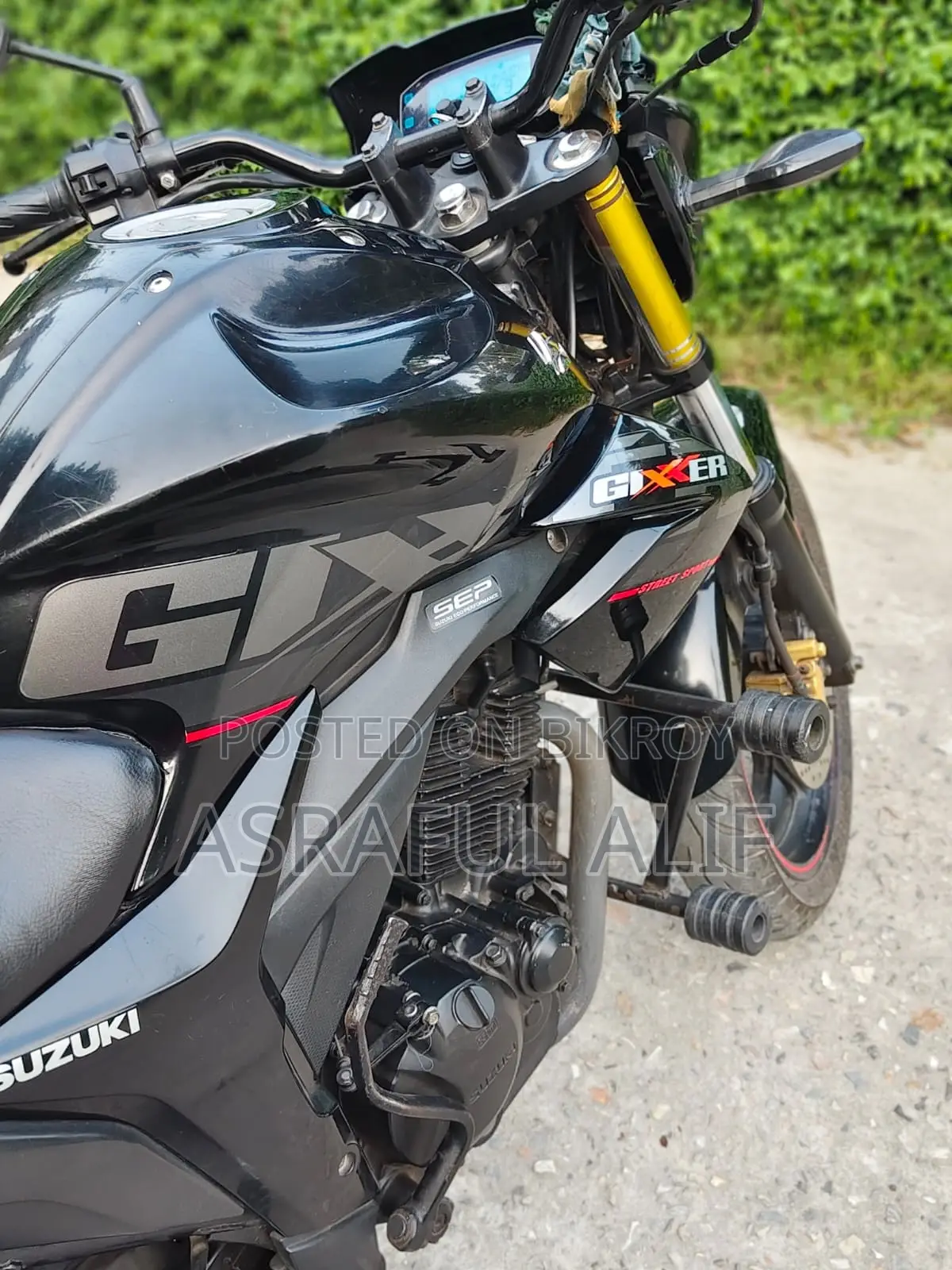 Suzuki Gixxer 2022 Black