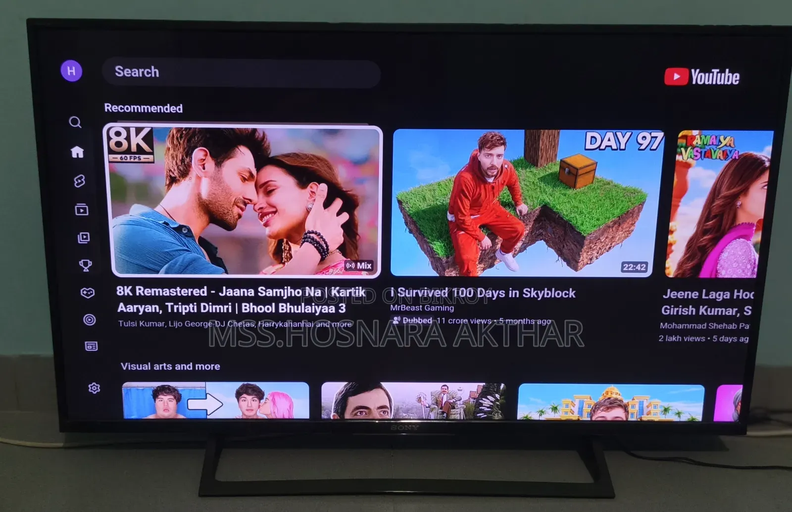 Sony 43 Inche 4K Smart Android LED TV