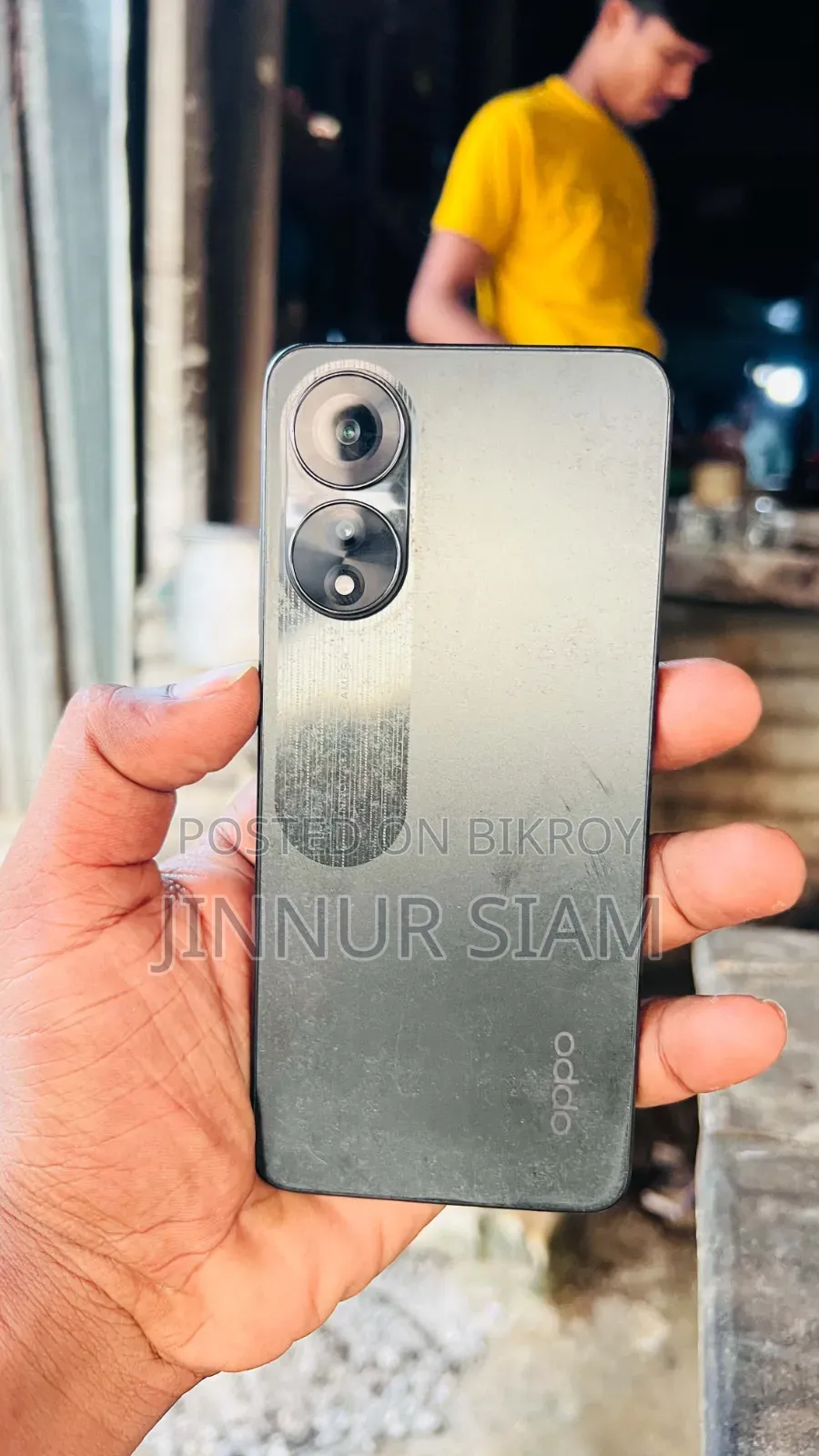 ওপ্পো এ৭৮ ৫জি ২৫৬ জিবি কালো