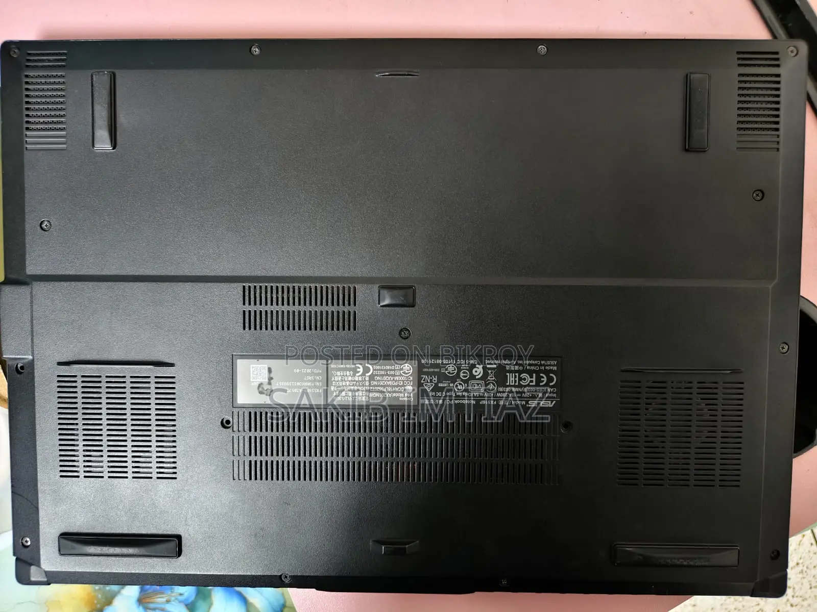 Laptop Asus TUF Gaming A15 8GB Intel Core i5 SSD 512GB