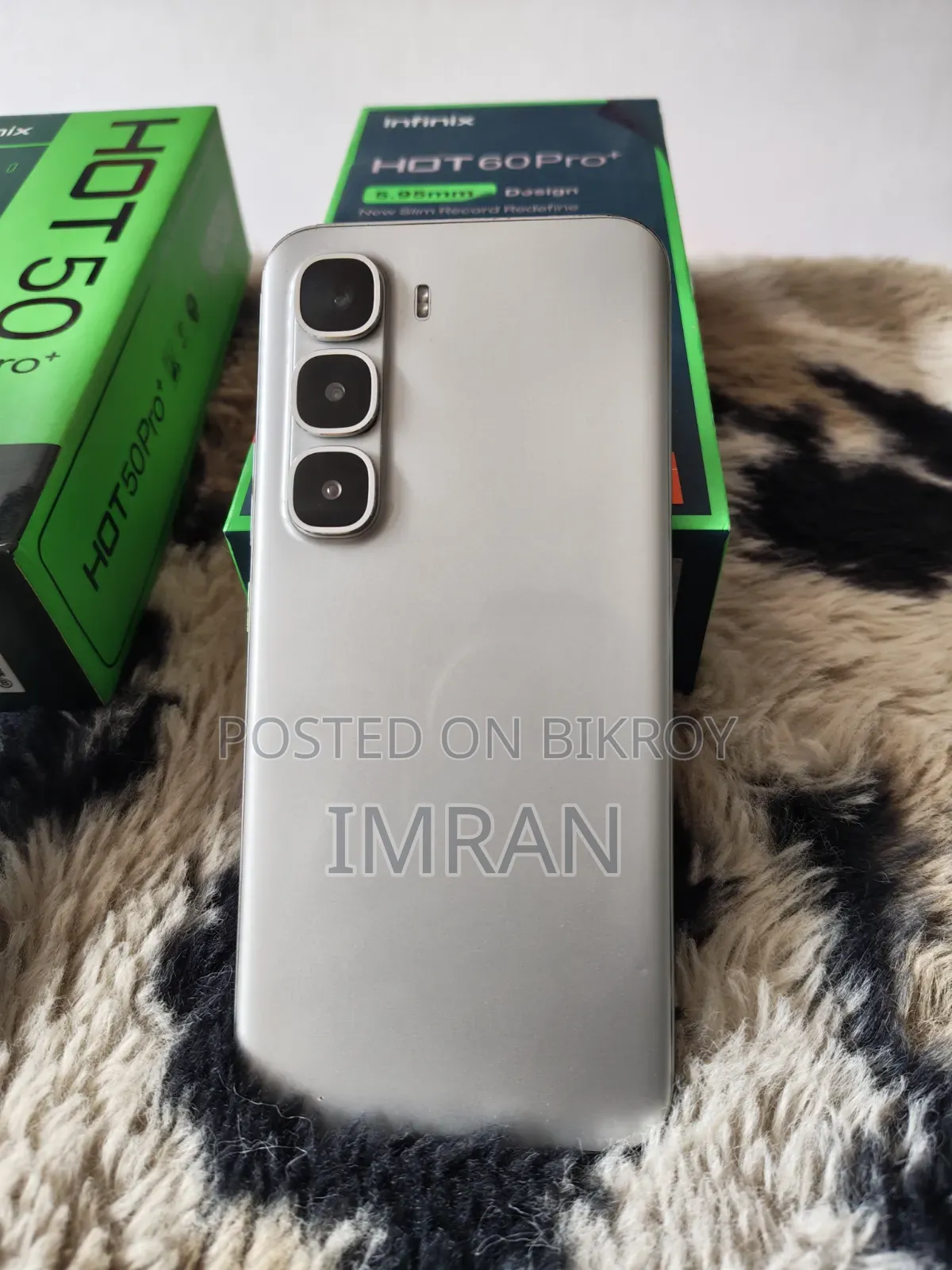 Infinix Hot 60 Pro+ 256 GB Silver