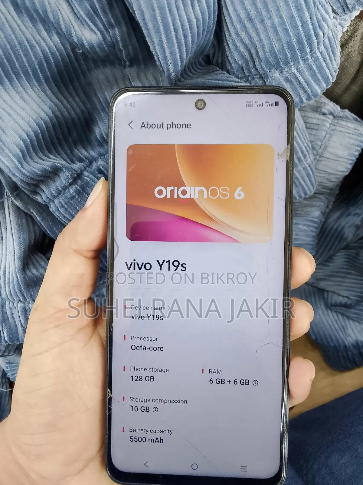 Vivo Y19s 128 GB