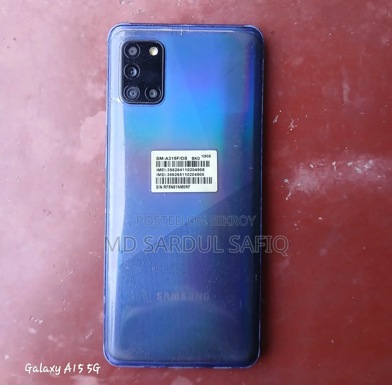 Samsung Galaxy A31 128 GB Blue