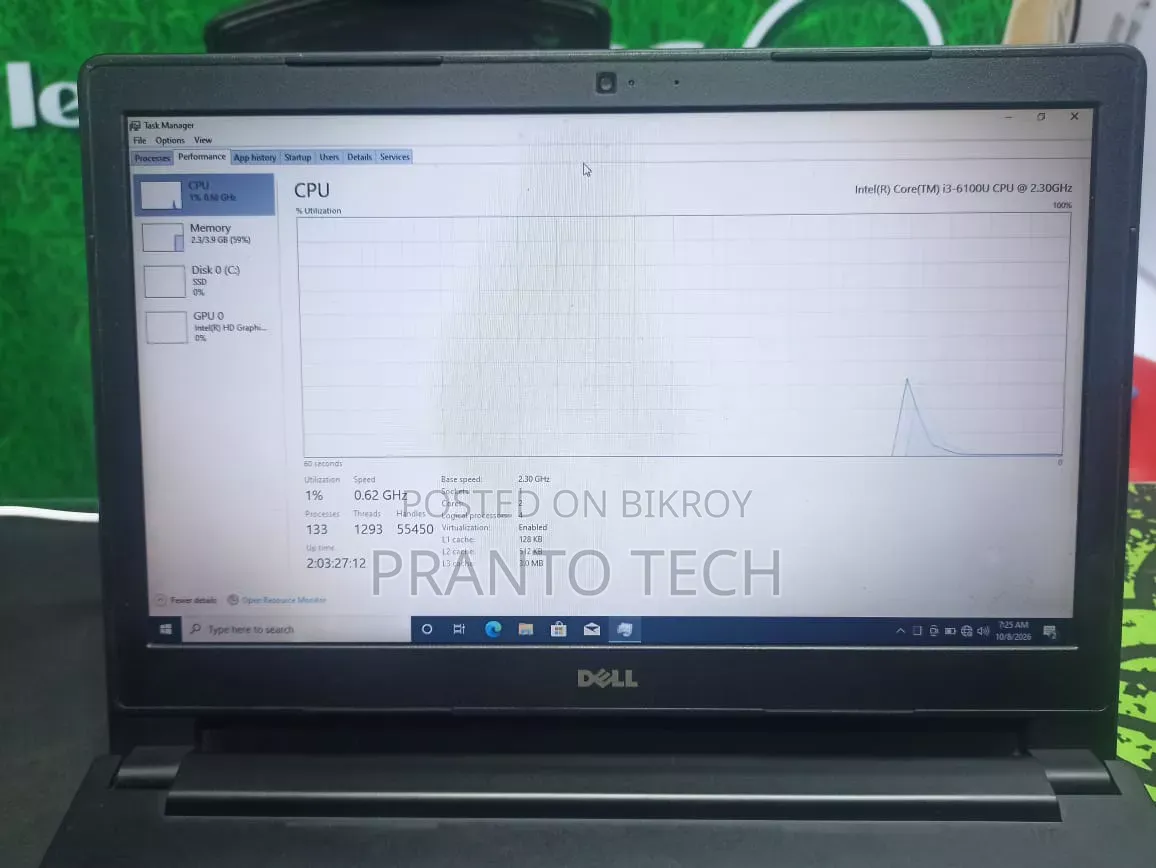 Laptop Dell Latitude 14 3470 4GB Intel Core i3 SSD 128GB