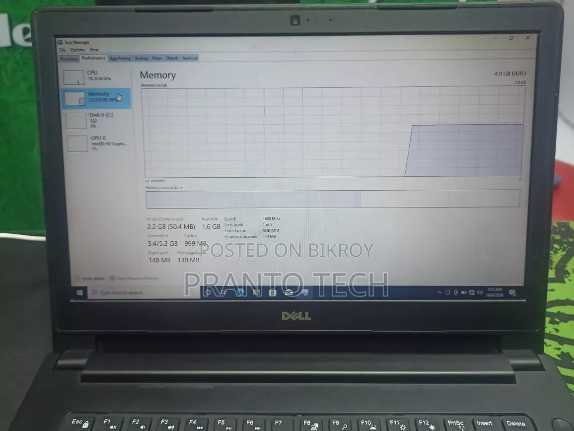 Laptop Dell Latitude 14 3470 4GB Intel Core i3 SSD 128GB