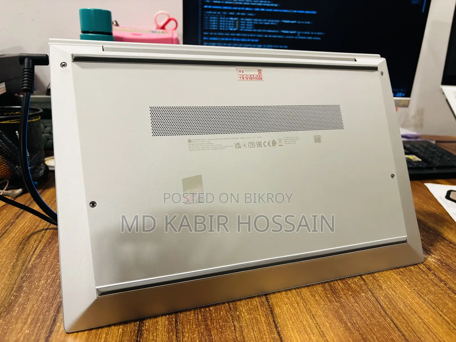 ল্যাপটপ এইচপি এলিটবুক ৮৪০ জি৮ ৮ জিবি ইন্টেল কোর আই ফাইভ এসএসডি ২৫৬ জিবি