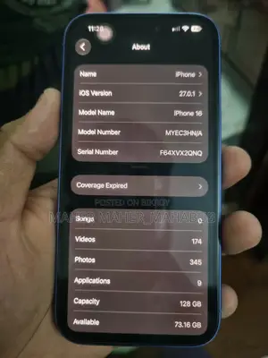 Apple iPhone 16 128 GB