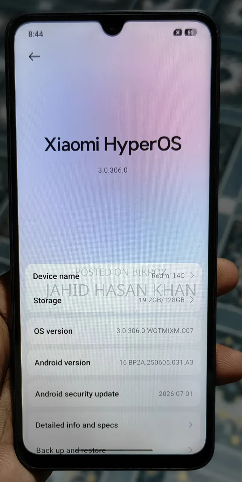 Xiaomi Redmi 14C 128 GB Black