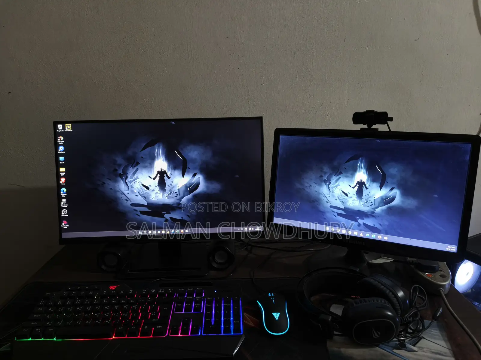 Desktop Computer 32GB AMD Ryzen 5 SSD 1T