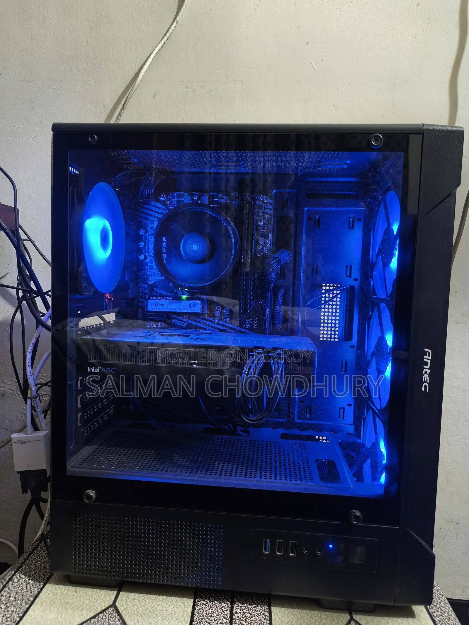 Desktop Computer 32GB AMD Ryzen 5 SSD 1T