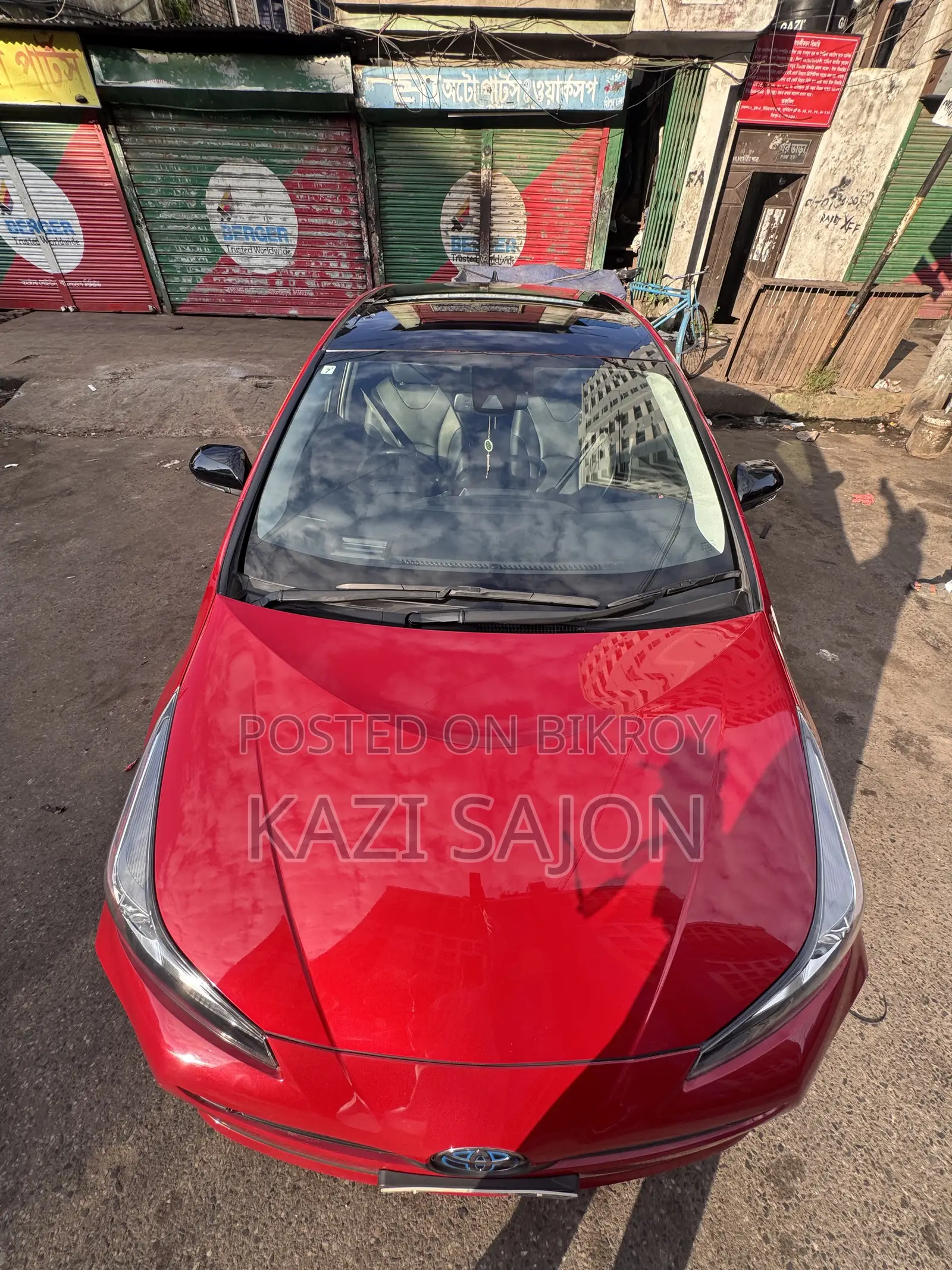 New Toyota Prius 2021 Red