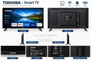 Toshin brand 32-inch Smart LED TV will be sold.