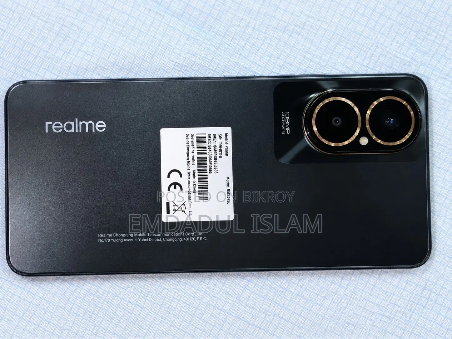 Realme 8 5G 128 GB Black