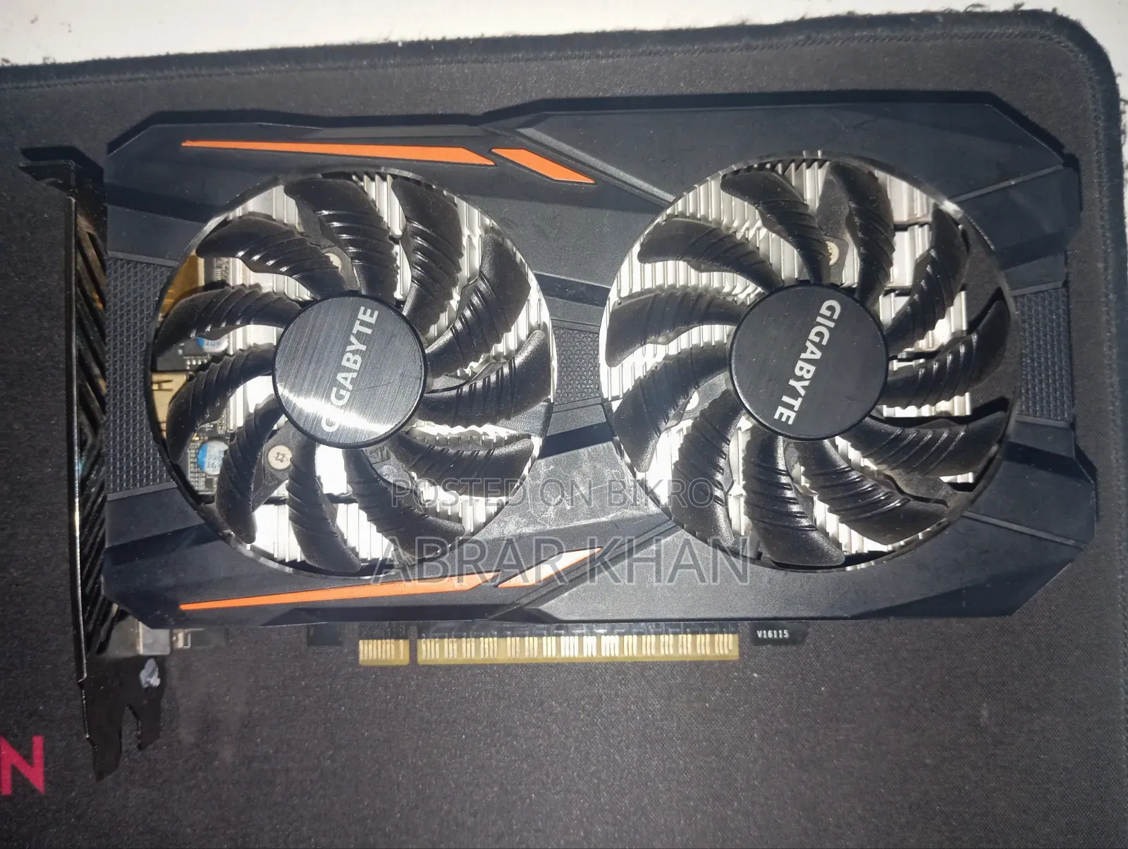 Gigabyte GTX 1050ti 4gb GDDR5 Graphics Card