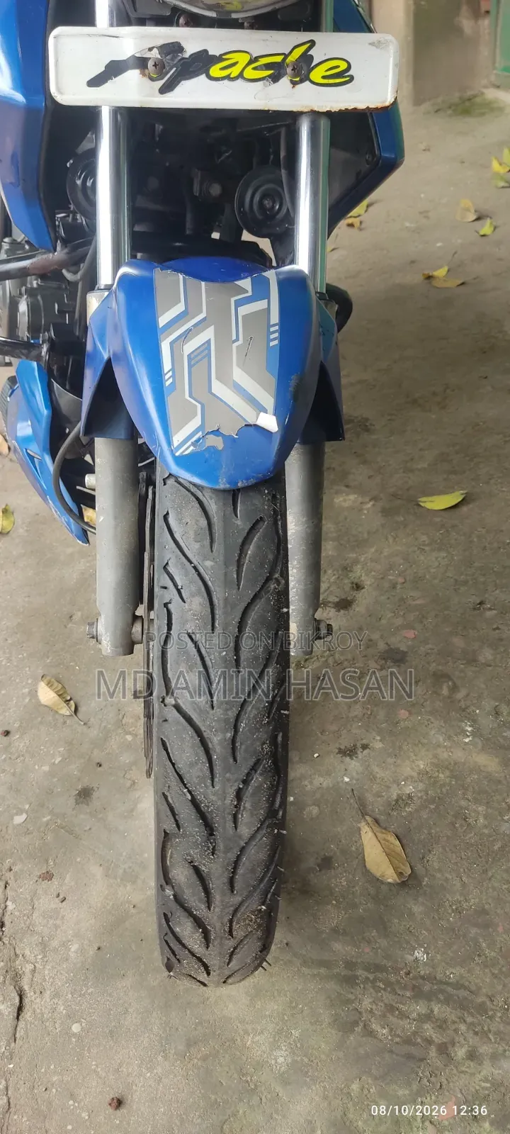 TVS Apache RTR 160 2V 2018 Blue