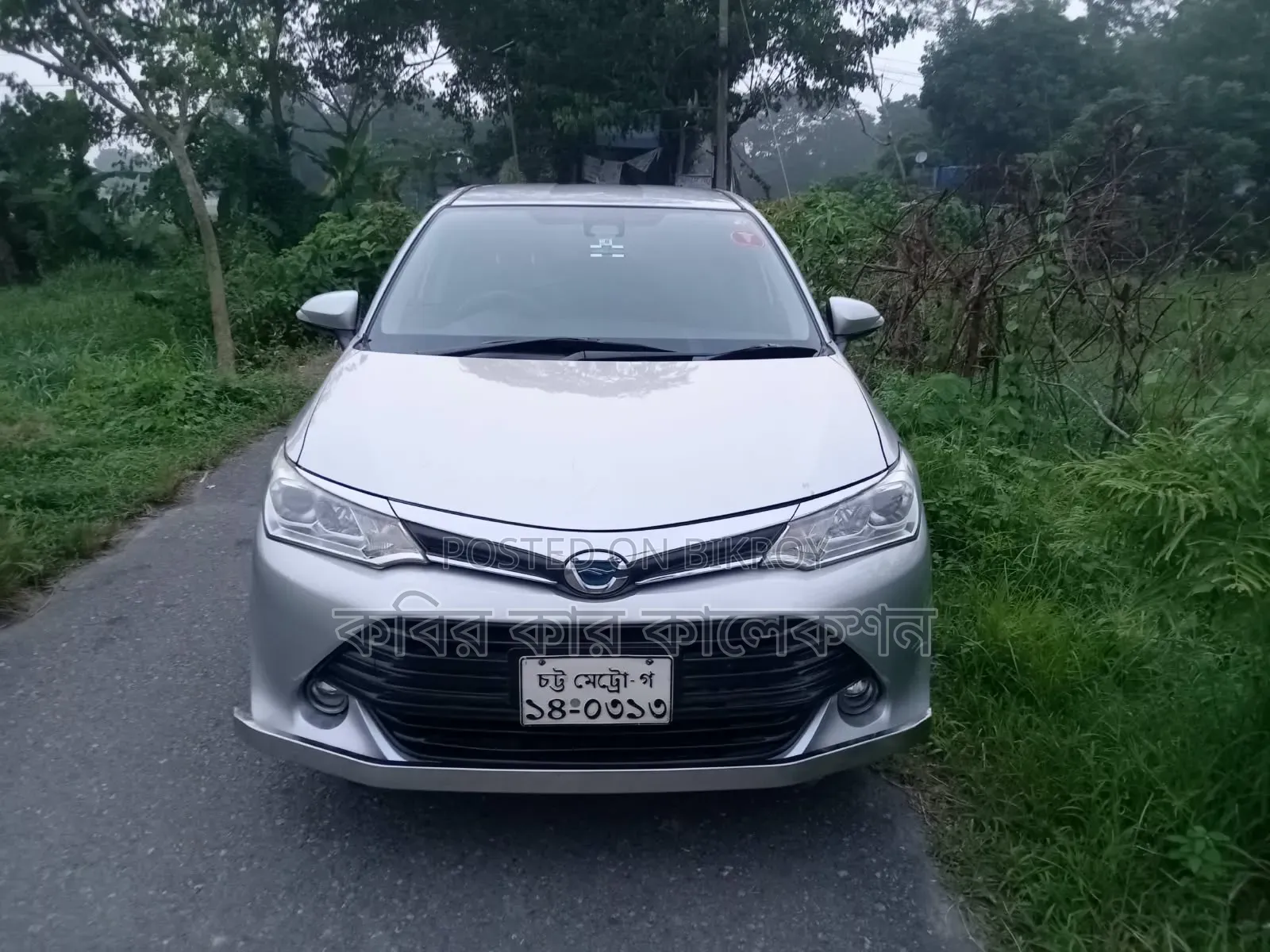 Toyota Corolla Fielder 2015 Silver