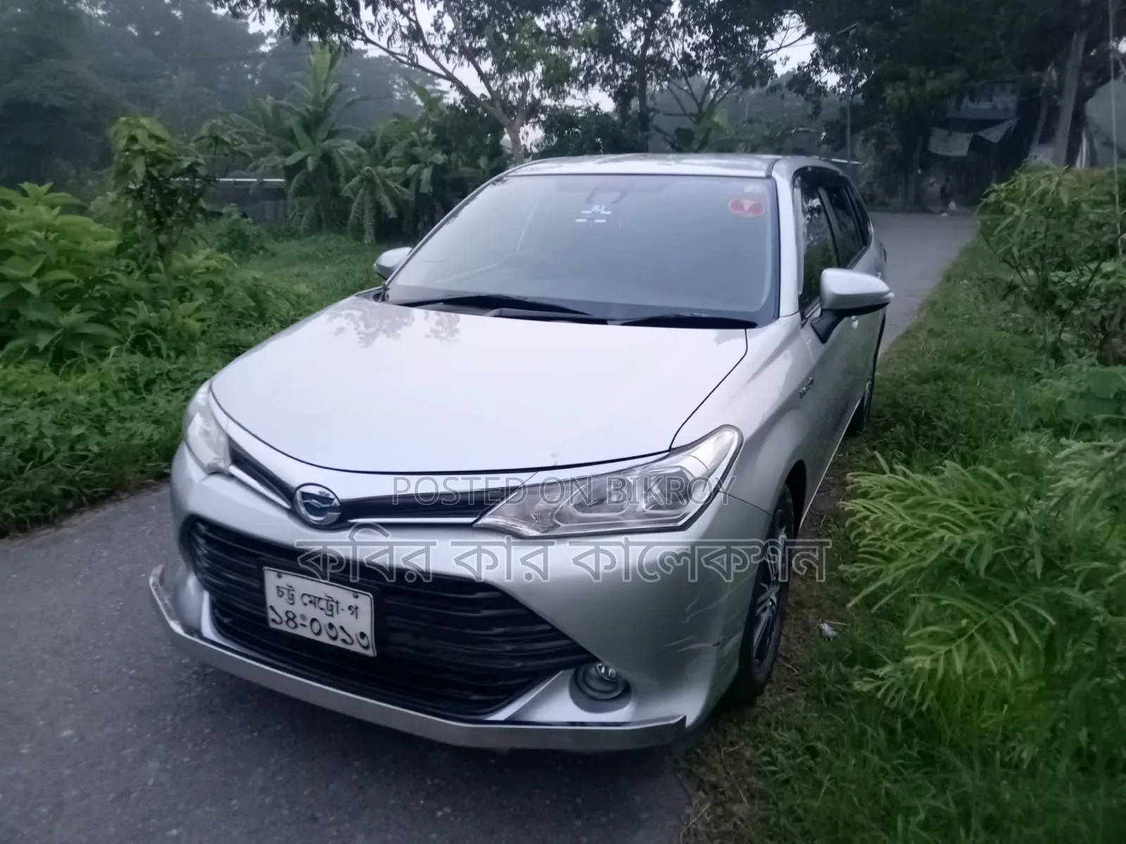 Toyota Corolla Fielder 2015 Silver