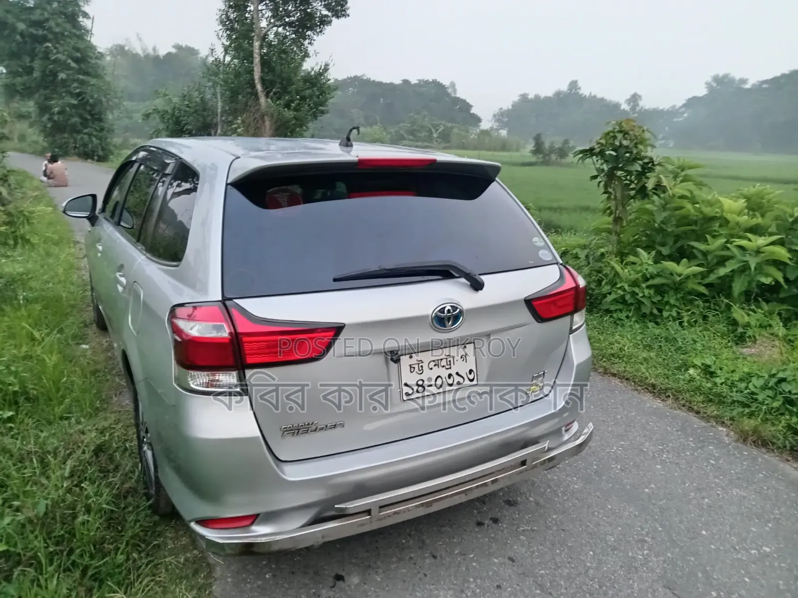 Toyota Corolla Fielder 2015 Silver