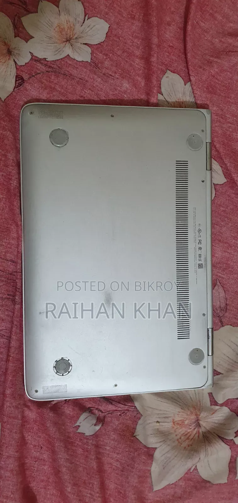 ল্যাপটপ এইচপি ৮জিবি ইন্টেল কোর আই৫ এসএসডি ২৫৬জিবি