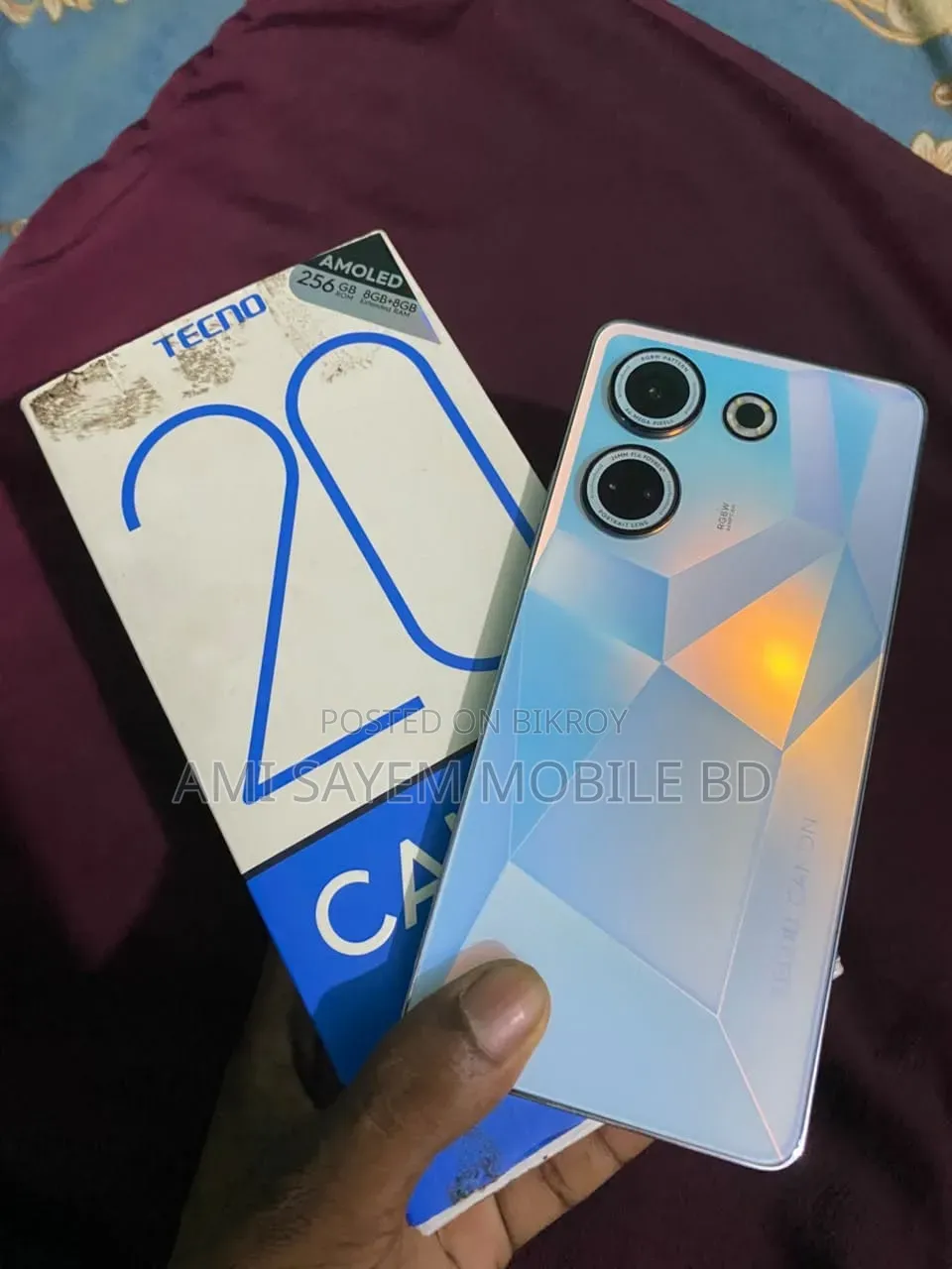Tecno Camon 20 256 GB Blue