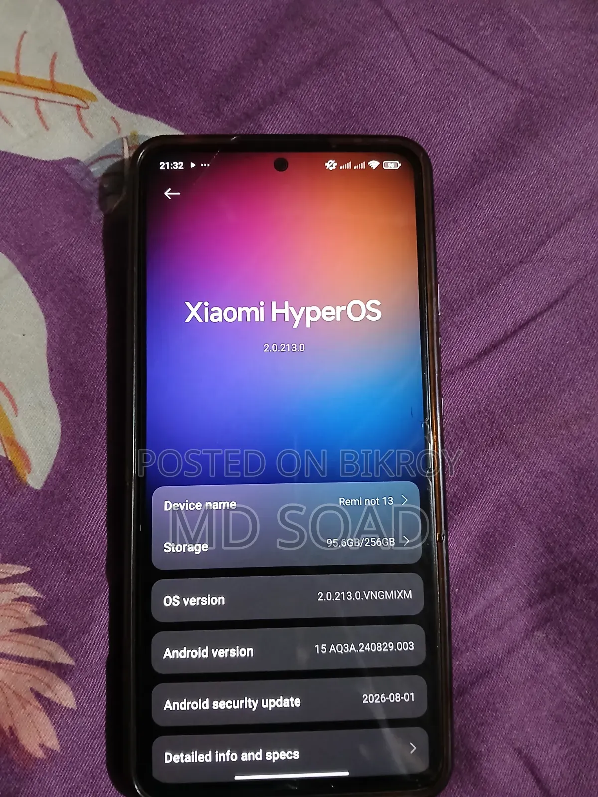 Xiaomi Redmi Note 13 256 GB Black