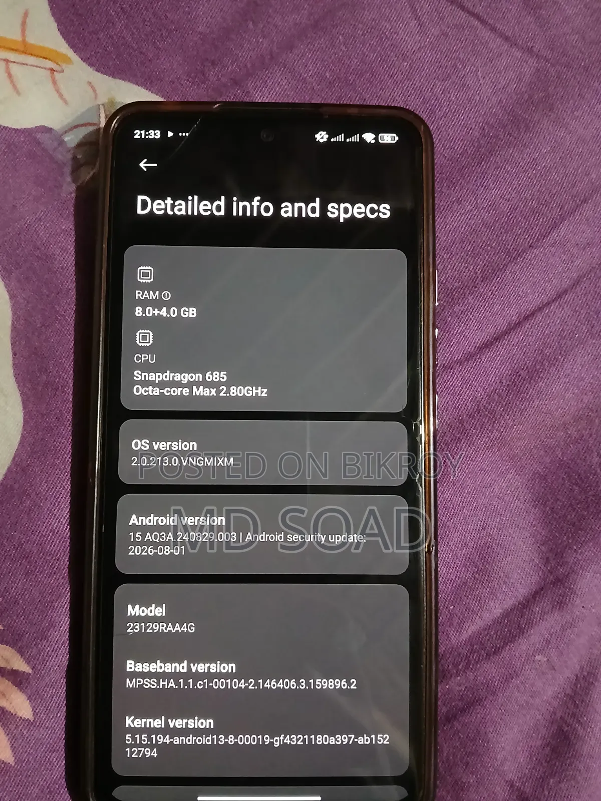Xiaomi Redmi Note 13 256 GB Black