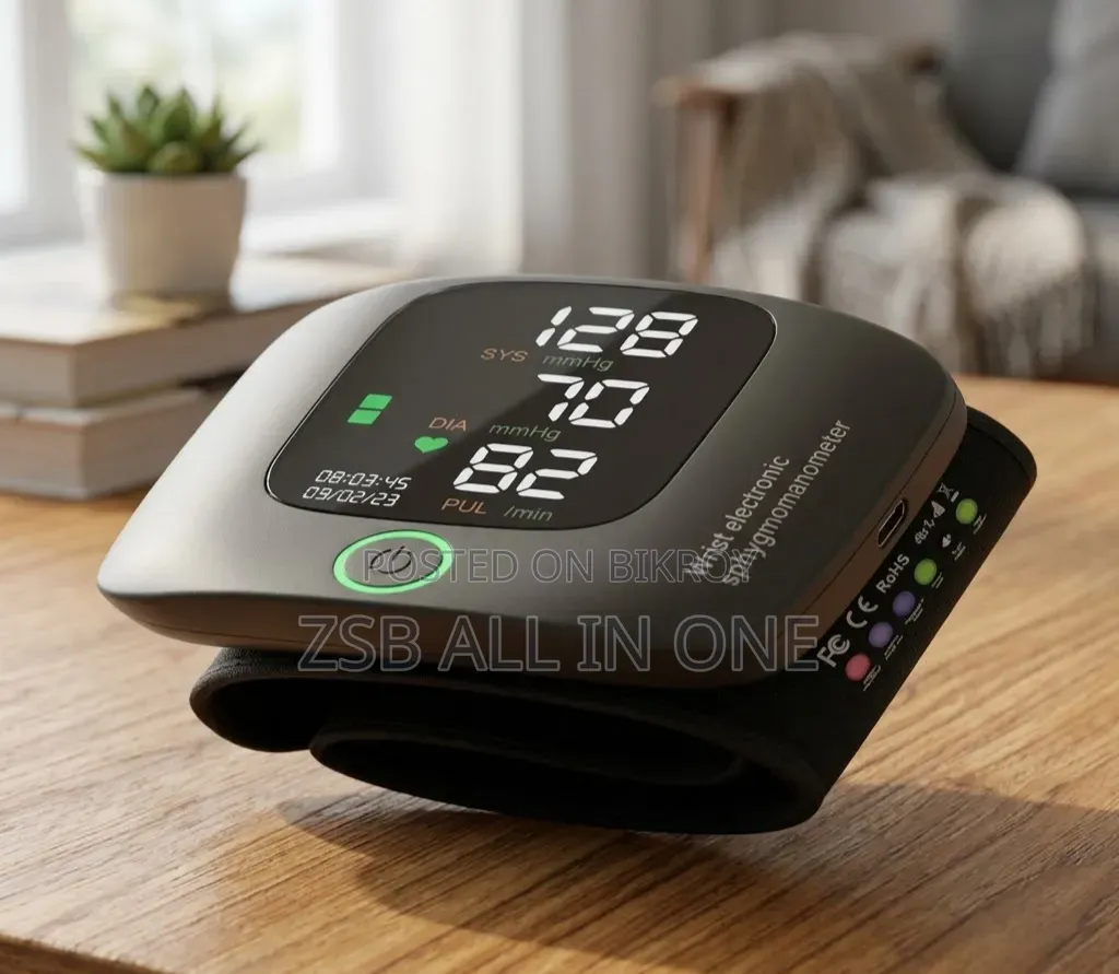 Automatic Wrist Blood Pressure Monitor With Voice Broadcast