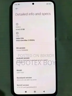 Xiaomi Redmi Note 11 Pro 5G 128 GB Silver