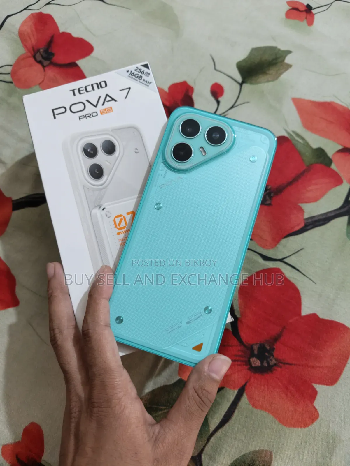 টেকনো পোভা ৭ প্রো ৫জি ২৫৬ জিবি ব্লু