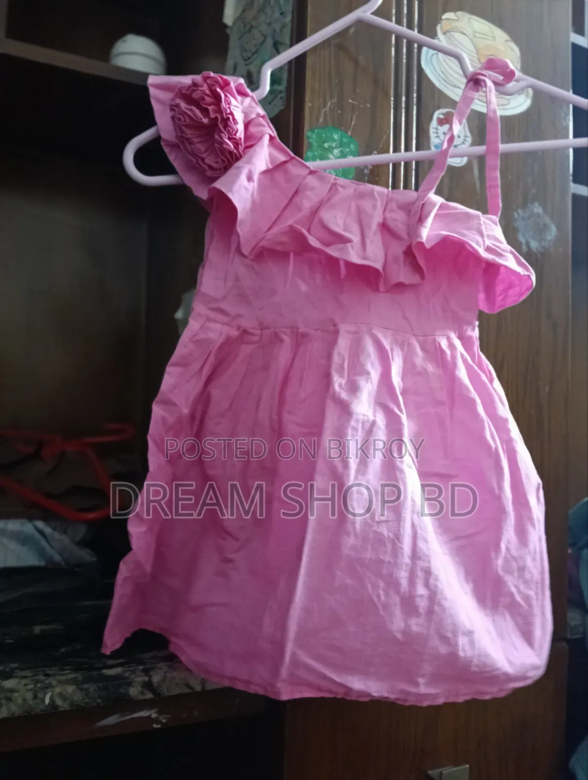 1-4 Years Branded Baby Girls 8 Pcs Nice Dresses