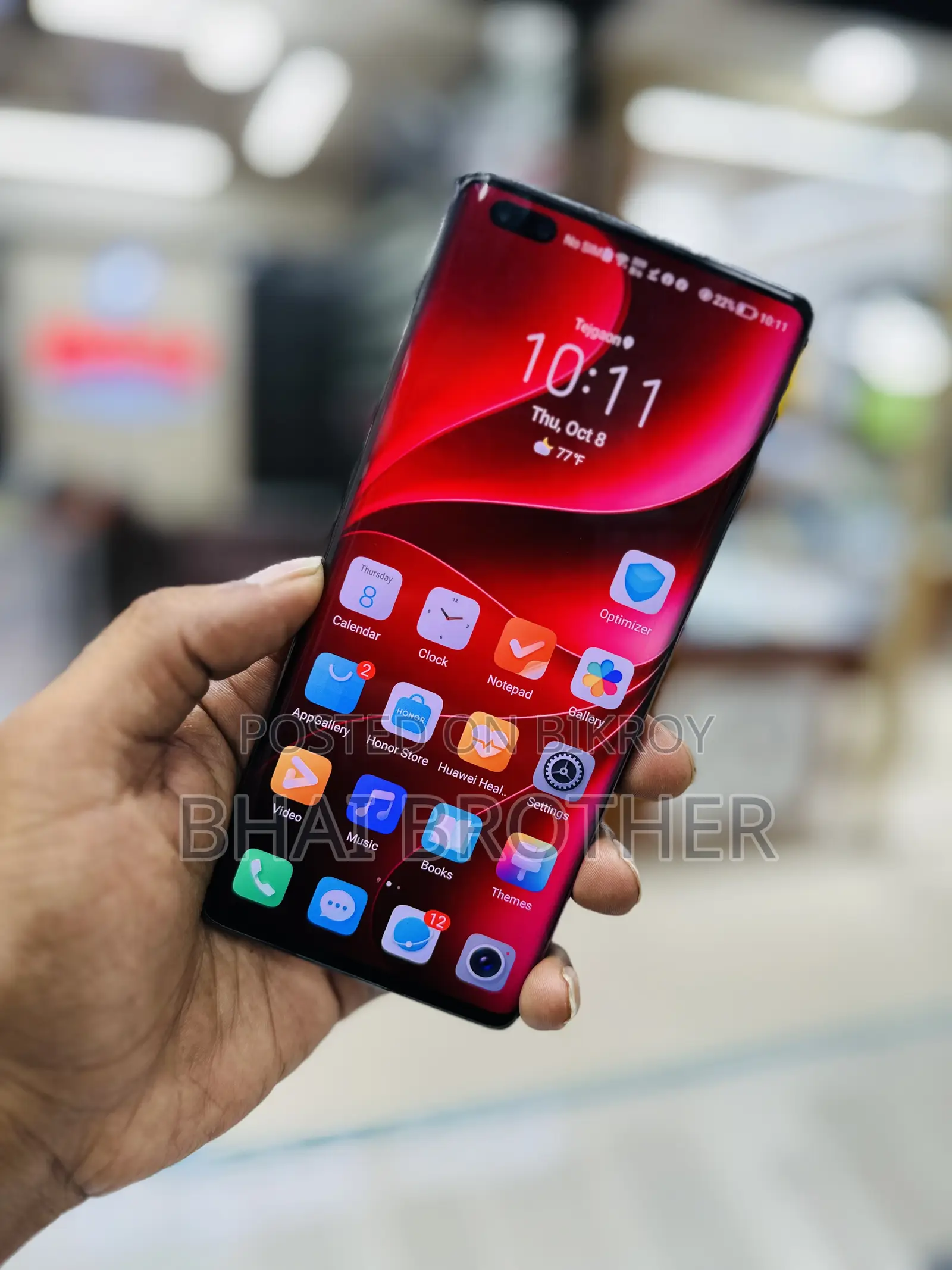 Honor V40 256 GB Black