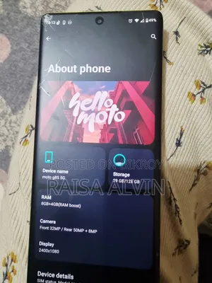 Motorola Moto G85 128 GB Yellow